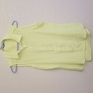 Express Sheer sleevless button up